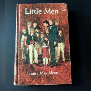 Little Men by Louisa May Alcott 1965 Vintage Hardcover Book Whitman Classics